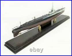 USN USS Barb SS-220 Gato Class Submarine Desk Top Display WW2 ES 1/150 Model