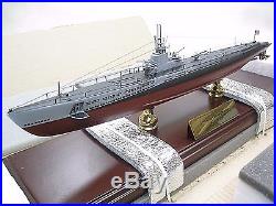 USN USS Gato Desk Top Display Submarine Sub Ship 1/150 Boat ES Model