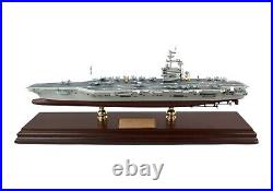 USN USS George H. W. Bush CVN-77 Desk Top 1/700 Aircraft Carrier Ship ES Model