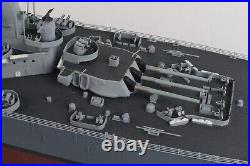 USN USS MISSOURI BB-63 Battleship Desk Top Display 1/350 WWII Ship ES Model New