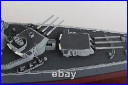 USN USS MISSOURI BB-63 Battleship Desk Top Display 1/350 WWII Ship ES Model New