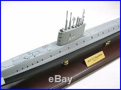 USN USS Nautilus SSN 571 Desk Top Display Submarine Sub 1/150 Boat Model