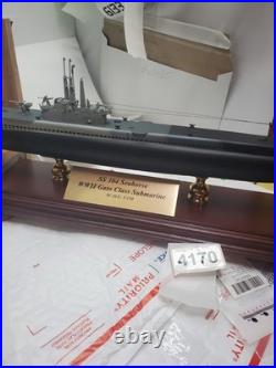 USN USS Seahorse SS-304 Gato Class WW2 Attack Submarine Desk Sub 1/150 SC Model