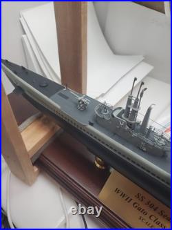 USN USS Seahorse SS-304 Gato Class WW2 Attack Submarine Desk Sub 1/150 SC Model