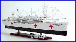 USNS Haven Hospital Ship AH-12 40 Wood Model Maritam Nautical Decor