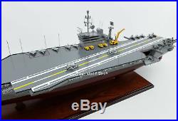 USS AMERICA CV-66 Battleship Model 39 Handcrafted Wooden Model Scale 1/300 NEW