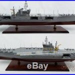 USS AMERICA CV-66 Handcrafted Aircraft Carrier Display Model Scale 1/300 NEW
