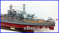USS ARIZONA (BB-39) Battleship Wooden Ship Model Scale 1200