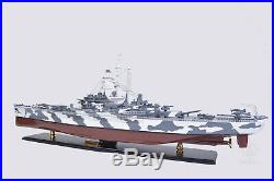 USS Alabama BB-60 Battleship 42.5 Handmade Wood Model Ship Assembled