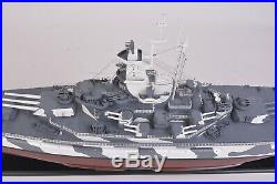 USS Alabama BB-60 Battleship 42.5 Handmade Wood Model Ship Assembled