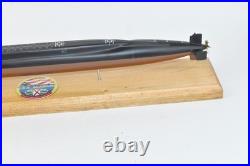 USS Alabama SSBN-731 Submarine Model, Navy, Scale Model, Mahogany, 20 inch, Ohio