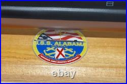 USS Alabama SSBN-731 Submarine Model, Navy, Scale Model, Mahogany, 20 inch, Ohio