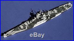 USS Alaska 1944 Customized Neptun 1/1250 metal waterline model