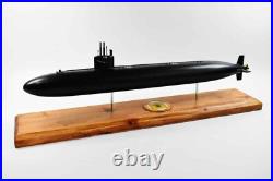 USS Albuquerque (SSN-706) FLT I (Black Hull) Submarine Model, Navy, Scale