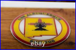 USS Albuquerque (SSN-706) FLT I Submarine Model, Navy, Scale Model, Mahogany, 20
