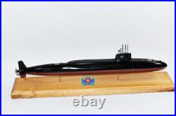 USS Alexander Hamilton SSBN-617 Submarine Model, Navy, Scale Model, Mahogany, 20