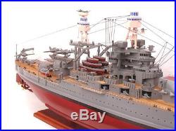 USS Arizona BB-39 Pennsylvania Class Battleship 36 Wood Model War Ship