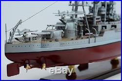 USS Arizona BB-39 Pennsylvania-class Battle Ship 36 Handmade Wooden Model