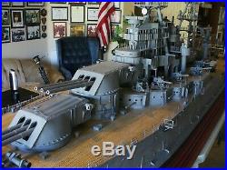 USS Arizona Battleship Model (Large Model scale 1/4 = 1'- 0)