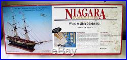 Uss Brig Niagara Wooden Ship Model Kit 2240 47 Long