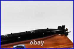 USS Batfish SSN-681 Submarine Model, US Navy, Scale Model, Mahogany, Sturgeon