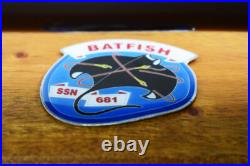 USS Batfish SSN-681 Submarine Model, US Navy, Scale Model, Mahogany, Sturgeon