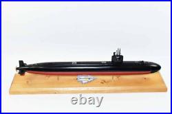USS Baton Rouge (SSN-689) Submarine Model, Navy, Scale Model, Mahogany, 20 inch, LA