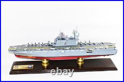 USS Belleau Wood LHA 3 24 inch Model, Navy, Scale Model, Mahogany, Tarawa Class