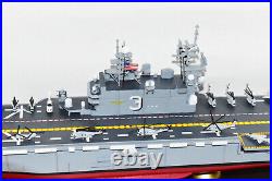 USS Belleau Wood LHA 3 24 inch Model, Navy, Scale Model, Mahogany, Tarawa Class