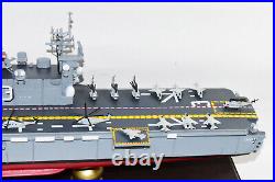 USS Belleau Wood LHA 3 24 inch Model, Navy, Scale Model, Mahogany, Tarawa Class