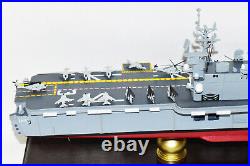 USS Belleau Wood LHA 3 24 inch Model, Navy, Scale Model, Mahogany, Tarawa Class