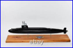 USS Benjamin Franklin SSBN-640 Submarine Model (Black Hull), Navy, 20, Scale
