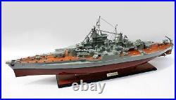 USS CALIFORNIA (BB-44) Battleship Wooden Ship Model
