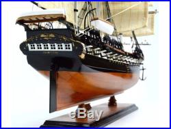 USS CONSTITUTION Museum Quality 36 Handmade Wooden Ship Model