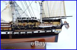 USS CONSTITUTION Museum Quality 36 Handmade Wooden Ship Model NEW