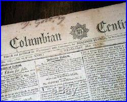 USS CONSTITUTION United States Navy Frigate Sail Ship KEEL LAID 1797 Newspaper