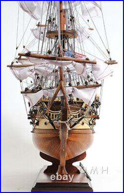 USS CONSTITUTION wooden model ship