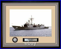 USS CURTS FFG-38 Framed Navy Ship Photo 148FFG38