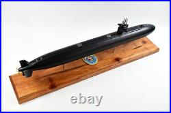 USS City of Corpus Christi SSN-705 Flt I(Black Hull)Submarine Model, Navy, Scale