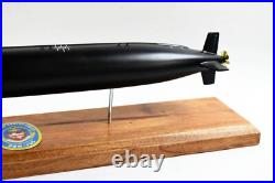 USS City of Corpus Christi SSN-705 Flt I(Black Hull)Submarine Model, Navy, Scale