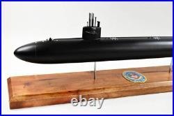 USS City of Corpus Christi SSN-705 Flt I(Black Hull)Submarine Model, Navy, Scale