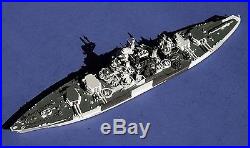 USS Colorado 1944 Customized Neptun 1/1250 waterline model