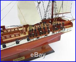 USS Constellation Frigate Wooden Tall Ship Model 38 Handmade Wooden Model