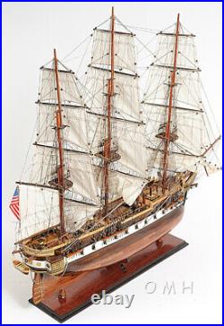 USS Constellation Tall Ship Wooden 38 Exclusive Edition Fully Assembled New