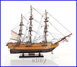 USS Constitution Ship Model With Display Case Masterpiece