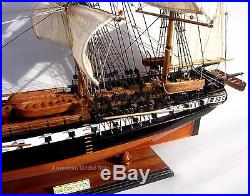 USS Constitution Ship Model by master craftsmen 35 Handmade Wooden Model