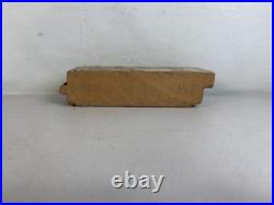 USS Constitution Wood withCOA Museum Boston MA Vintage Military 24H18