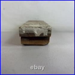 USS Constitution Wood withCOA Museum Boston MA Vintage Military 24H18