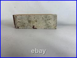 USS Constitution Wood withCOA Museum Boston MA Vintage Military 24H18