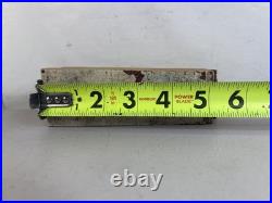USS Constitution Wood withCOA Museum Boston MA Vintage Military 24H18